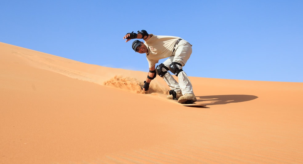 sand boarding