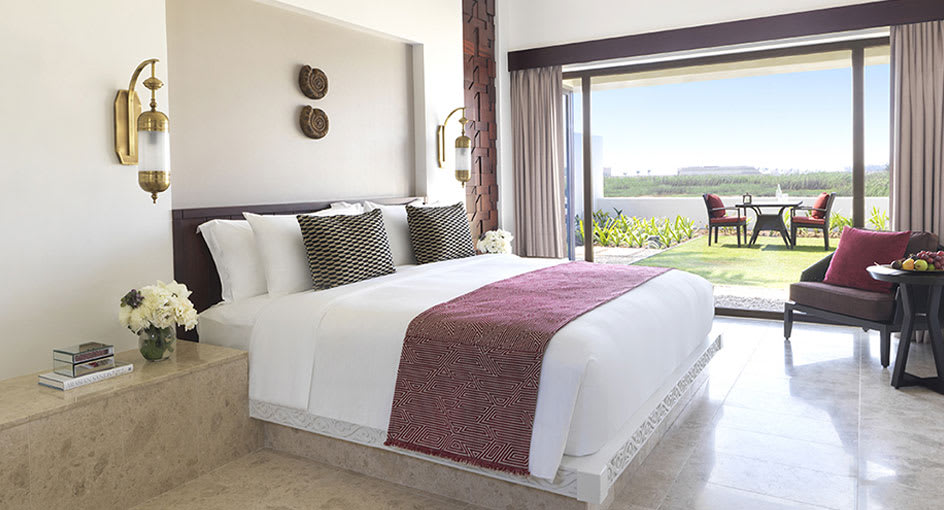One Bedroom Lagoon View Villas at Anantara Oman with Outdoor Seating Spaces