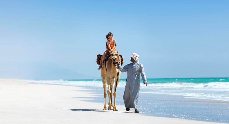 Camel Rides for Kids in Oman with Anantara Salalah Resort