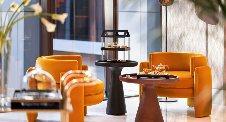 Lobby Lounge at Anantara Downtown Dubai Hotel 