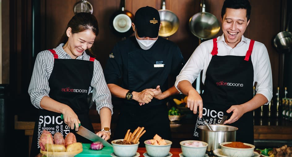 Cooking School Bangkok  Spice Spoon by Anantara Siam Bangkok