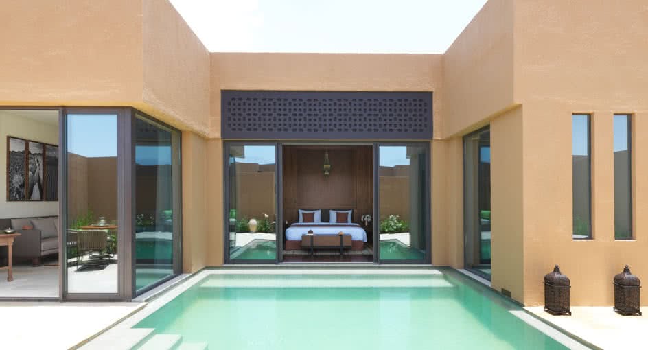 Exterior View of One Bedroom Garden Villas at Al Jabal Al Akhdar Resort