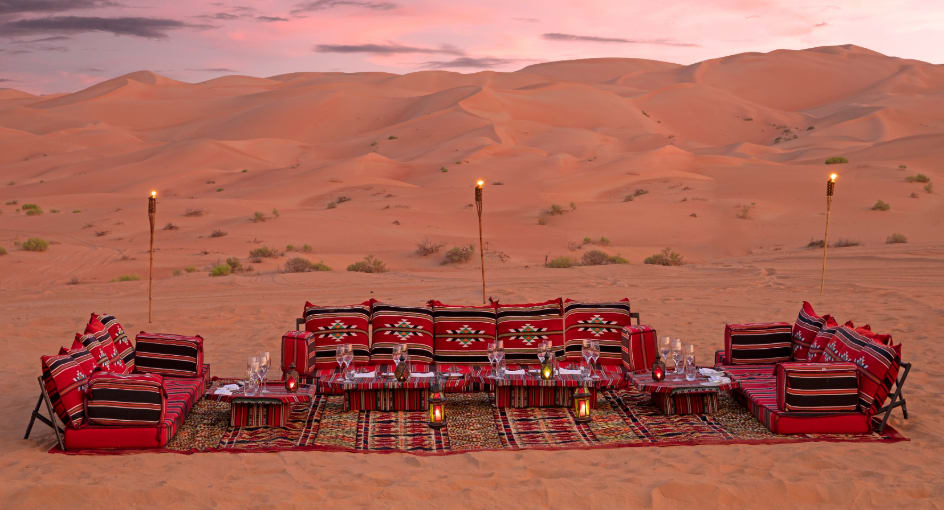 Desert Dining Experience in Abu Dhabi