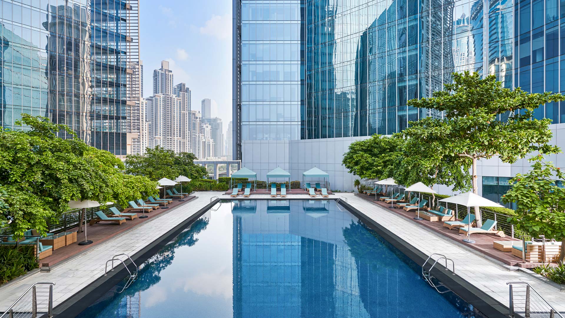 Pool at Anantara Downtown Dubai Hotel