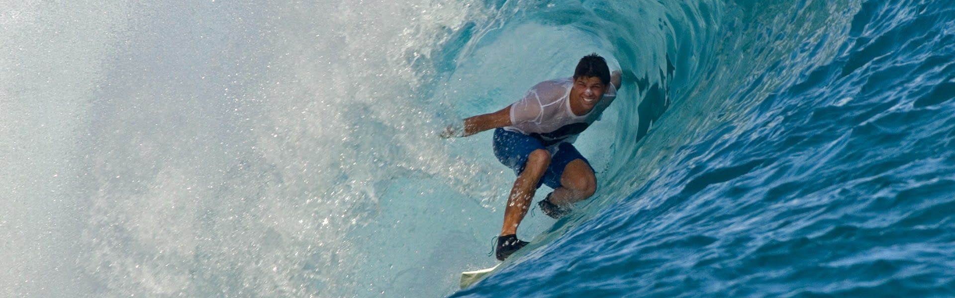 Surfing at Anantara Veli Maldives Resort
