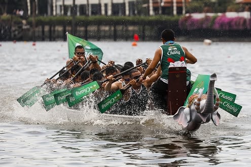 Thailand’s Three Day Royal Charity Event  The King’s Cup Elephant Boat Race Kicks Off in Bangkok