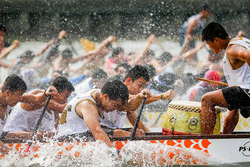 The Second Annual Elephant Boat Race & River Festival Commences in Bangkok