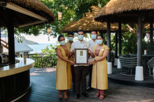 Cheers for Anantara Lawana Koh Samui Resort for Receiving Wine Spectators 2021 Award of Excellence