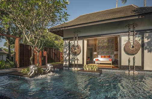 Anantara Mai Khao Phuket Villas Features Phuket First Jim Thompson Silk Inspired Villa