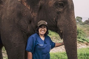 Experience life with elephants at Anantara Golden Triangle with Dr. Nissa
