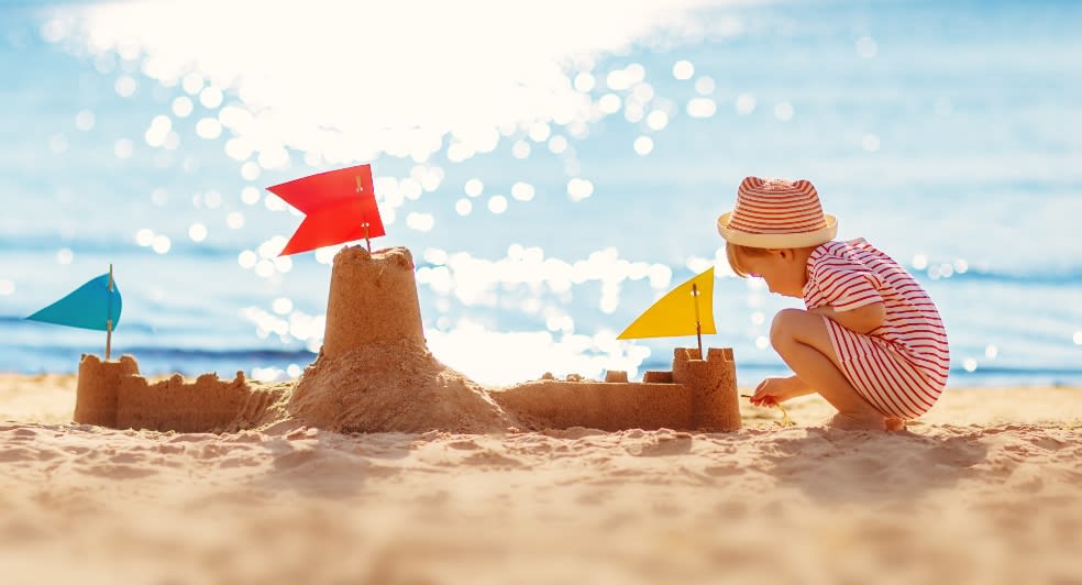 sand castle building