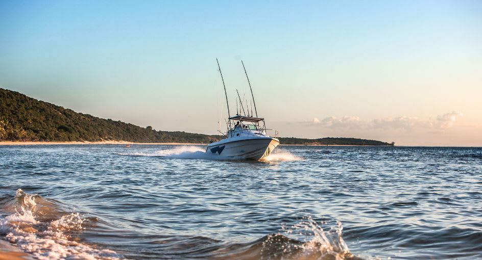 Fishing Boat at Bazaruto Island