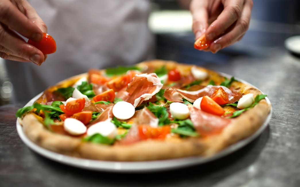 Pizza at Aqua - Anantara Dhigu Maldives