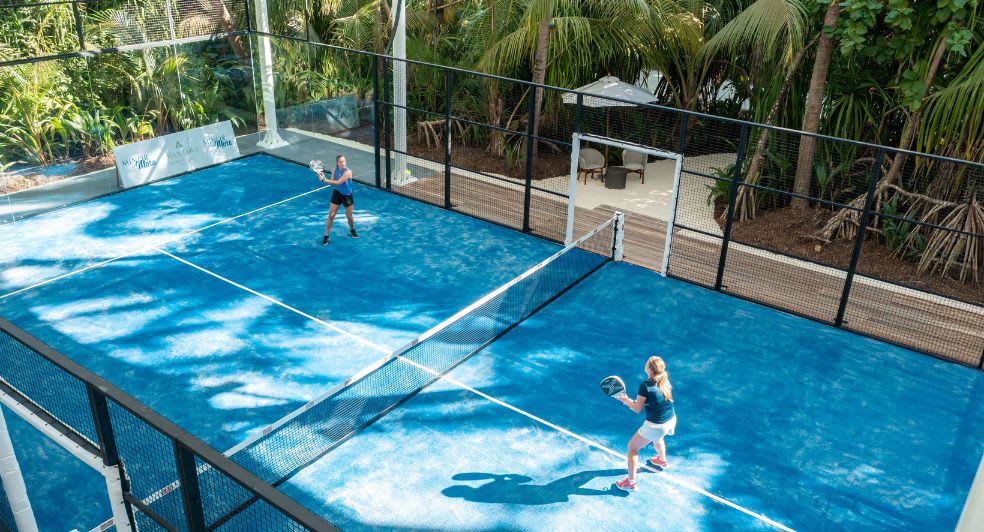 Padel at Anantara Kihavah Maldives