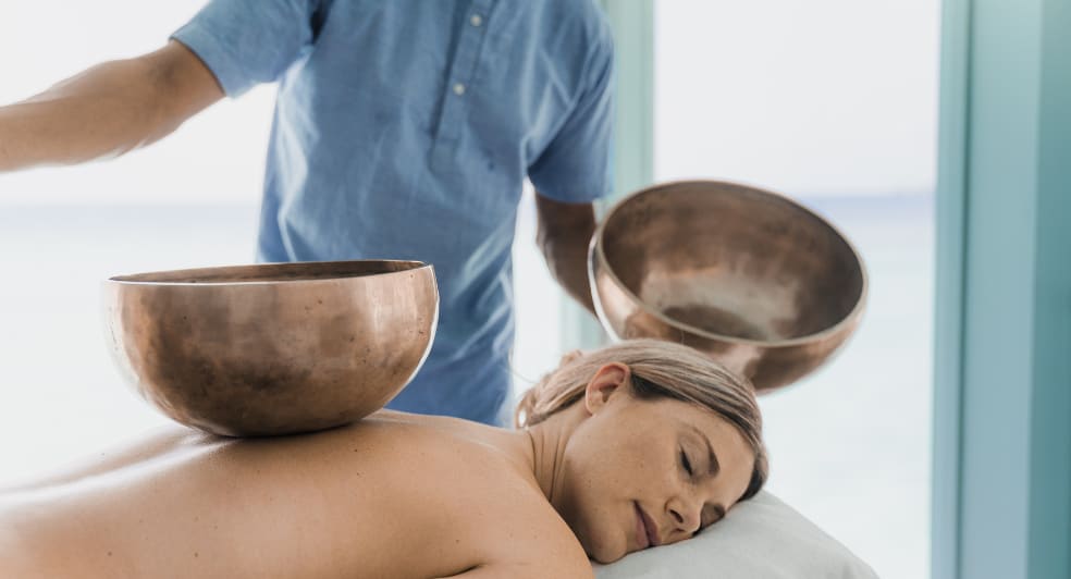 Holistic and energy healing at Anantara Kihavah Maldives