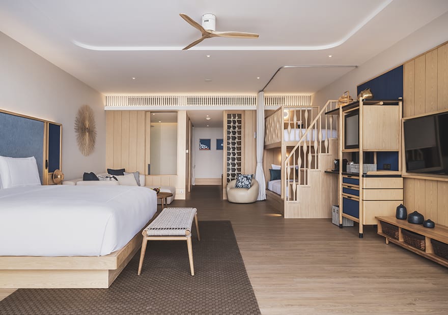 Family Pool View Suite Interior
