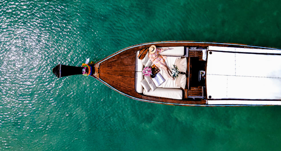 luxury longtail boat