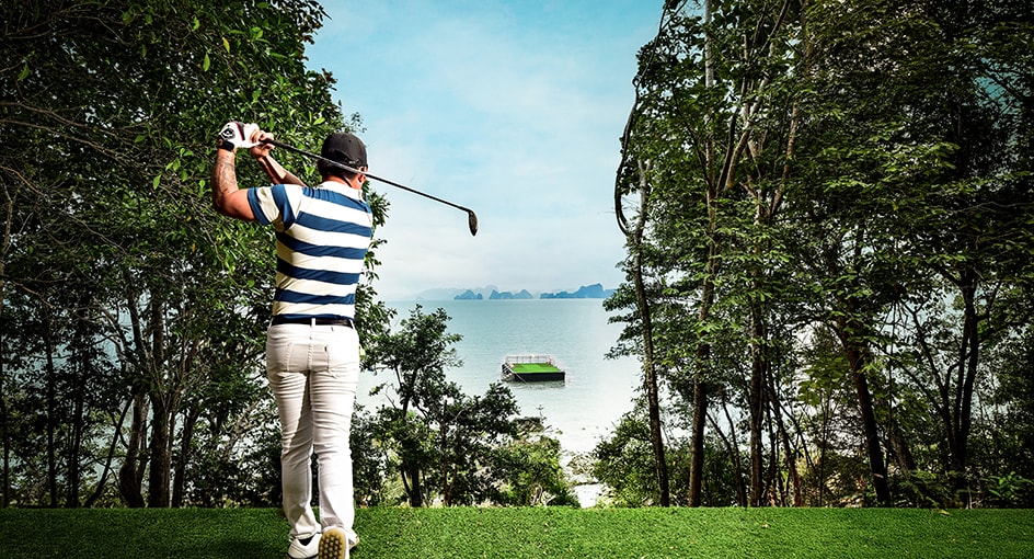 Island hole in one