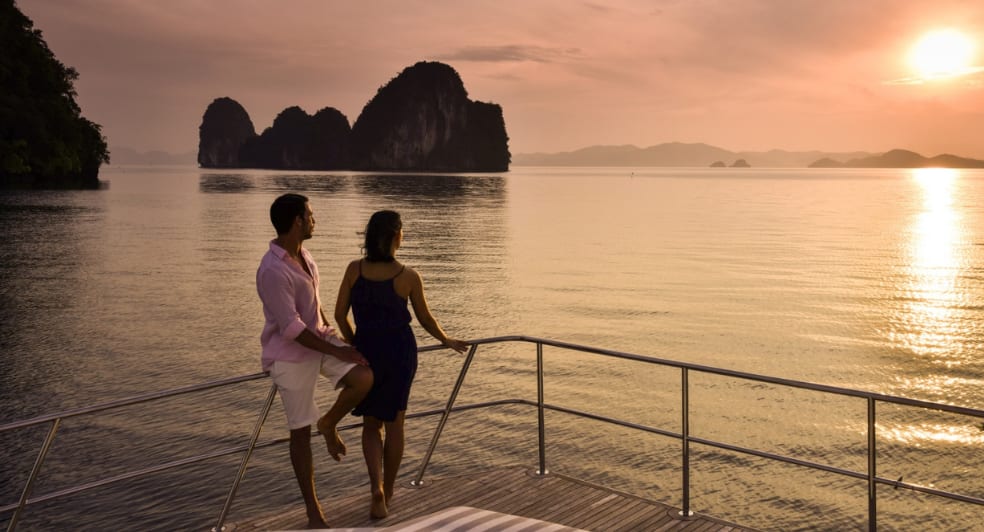 couple sunset my sky