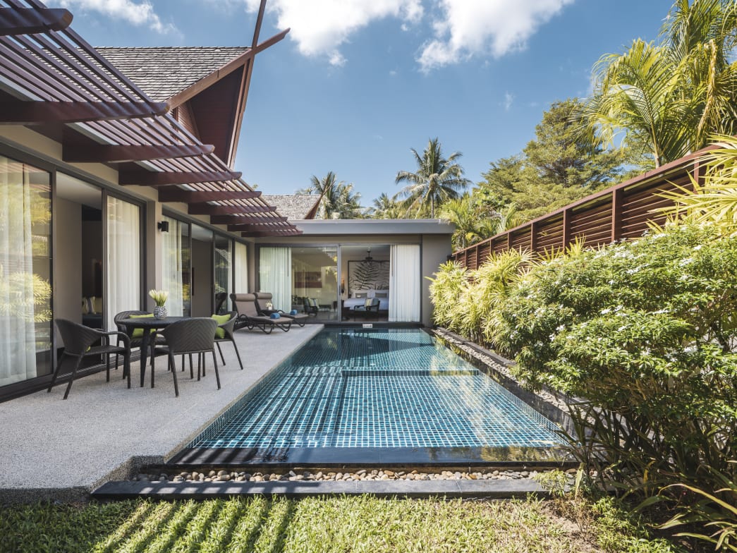 A pool villa at Anantara Mai Khao Phuket Villas.
