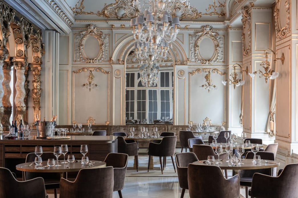 The White Salon at Anantara New York Palace Budapest Hotel
