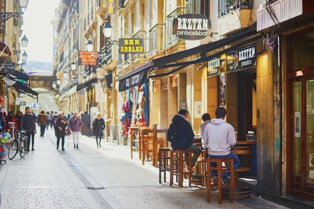 Authentic pintxos experience in San Sebastian