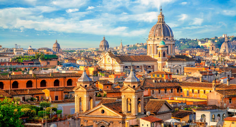 Begin your Italy road trip in Rome