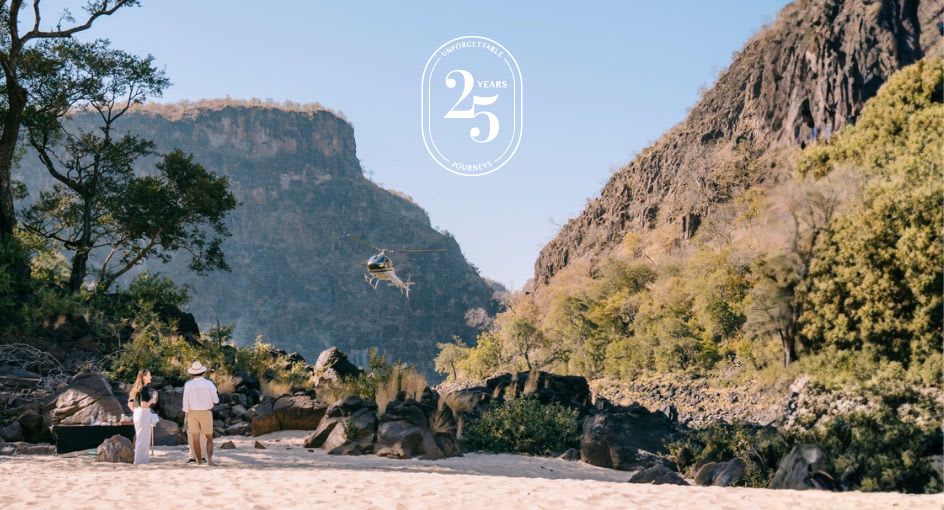 Royal Livingstone Hotel Helicopter Gorge Picnic