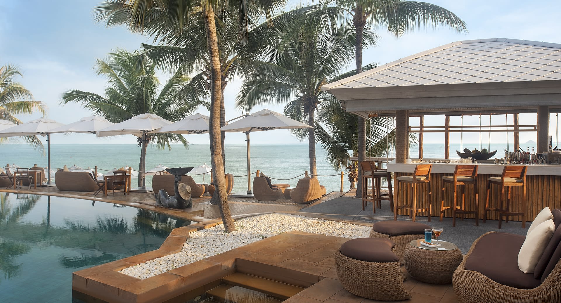 TAN Beach Lounge - A mellow pool and beach lounge with poolside favourites