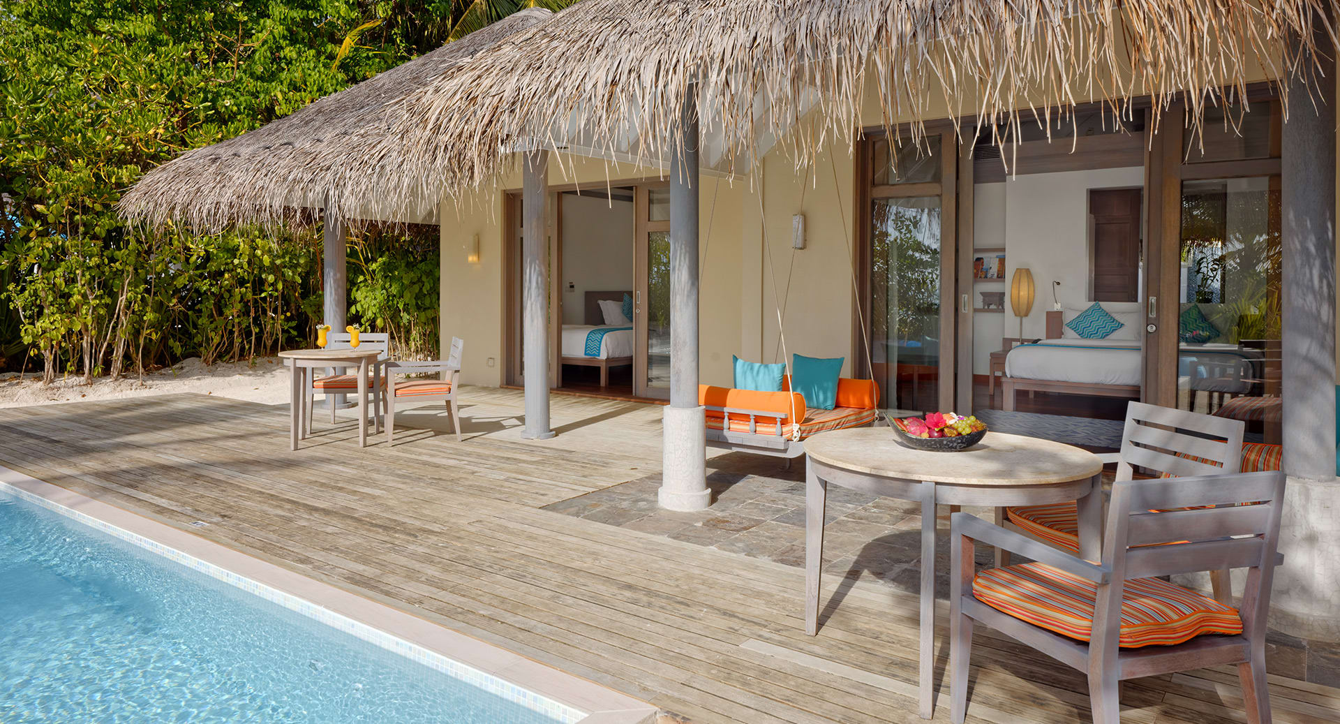Two Bedroom Family Villa Deck