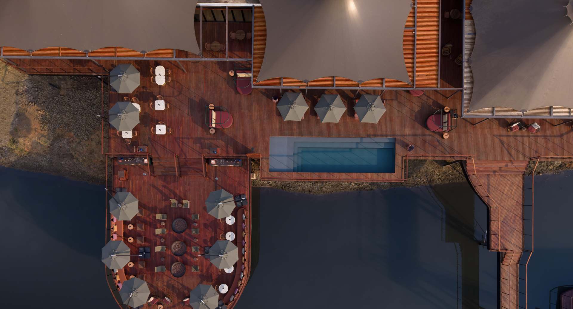 Anantara_Tented_Camp_Kafue_River_Aerial_Exterior
