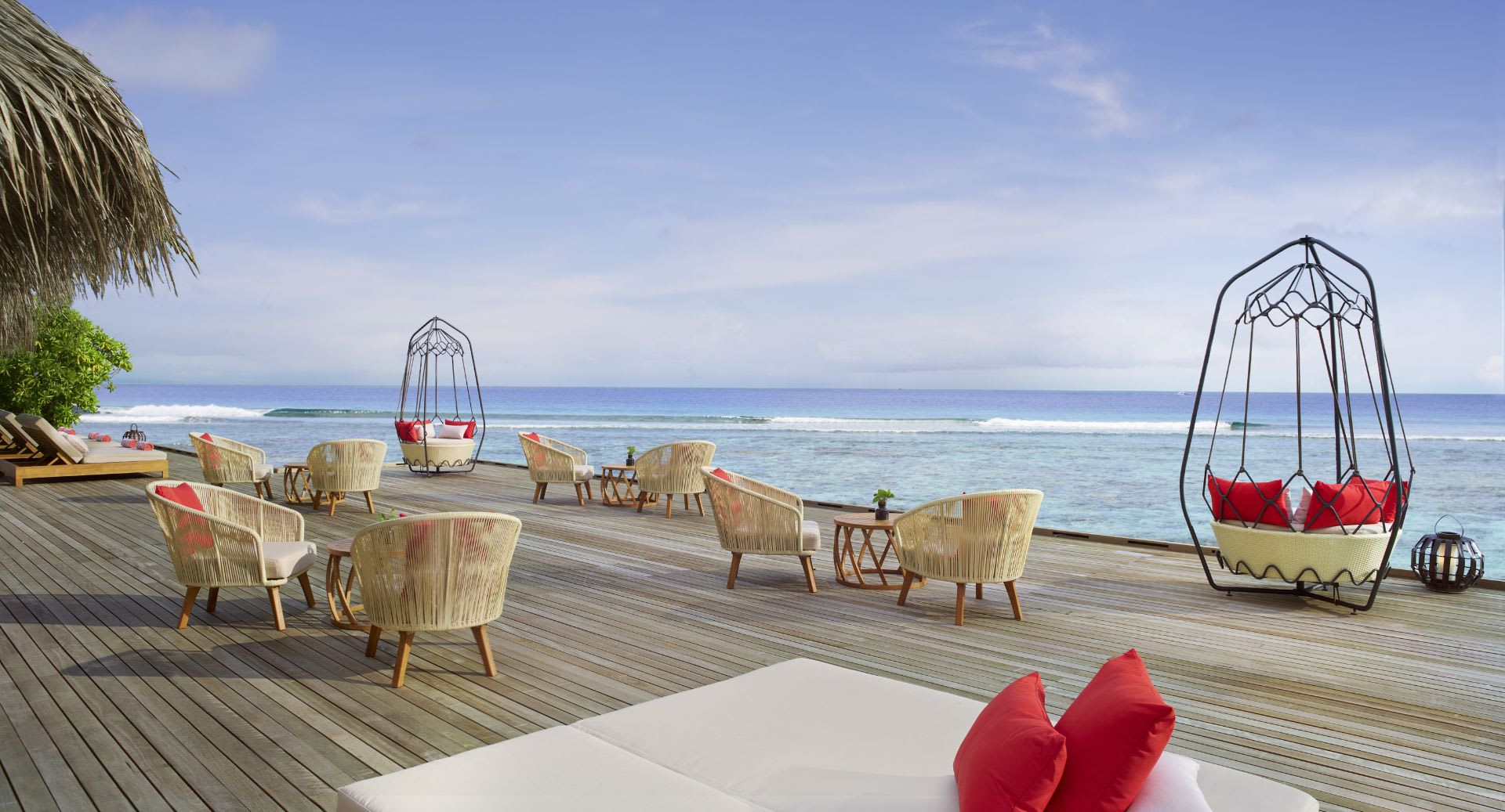 Dhoni Bar deck at Anantara Veli Maldives Resort