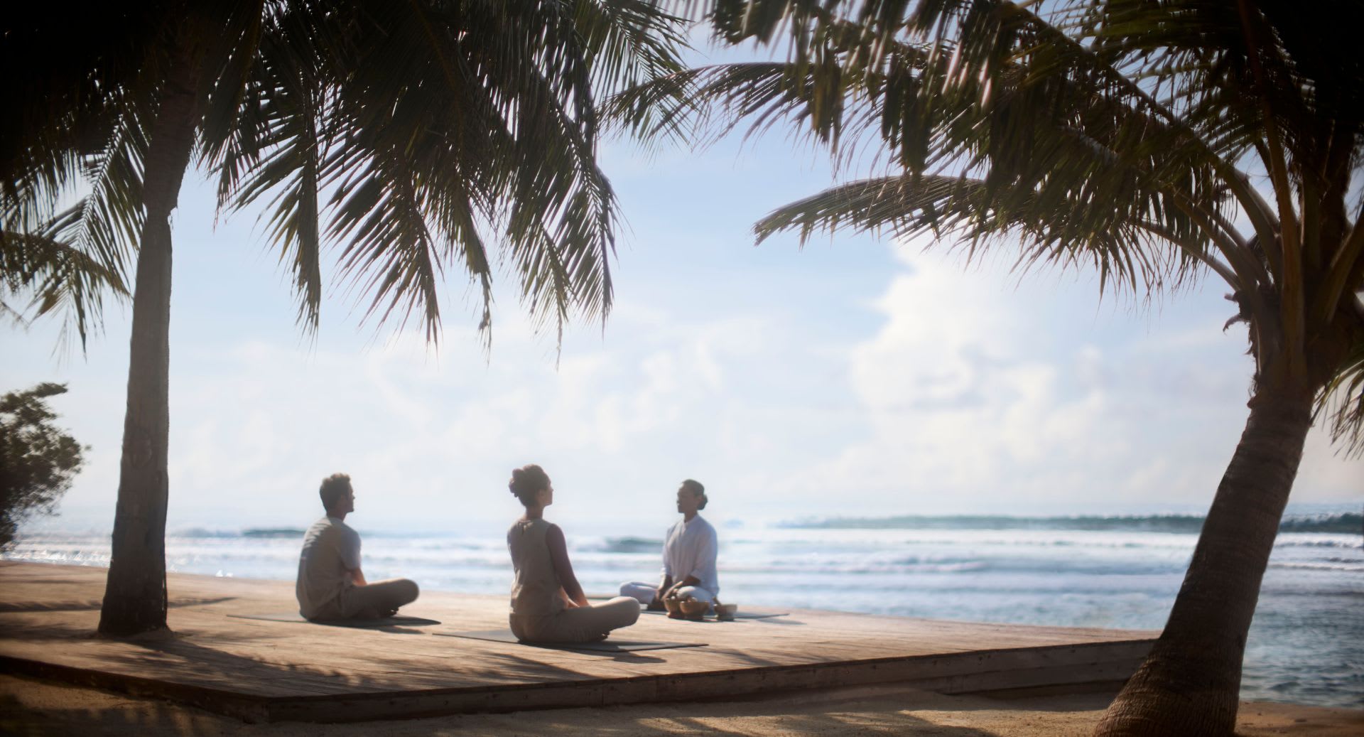 Meditation and Yoga at Anantara Veli Maldives Resort