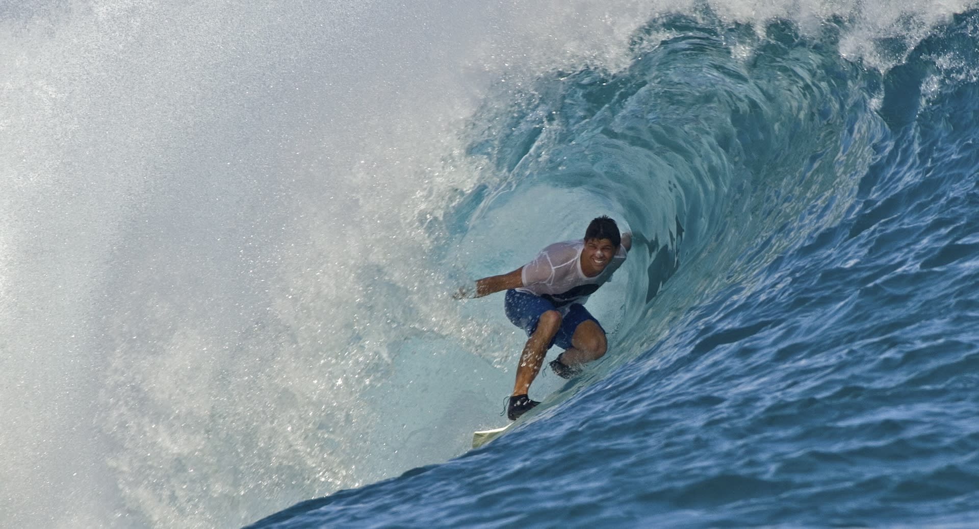 Surfing at Anantara Maldives