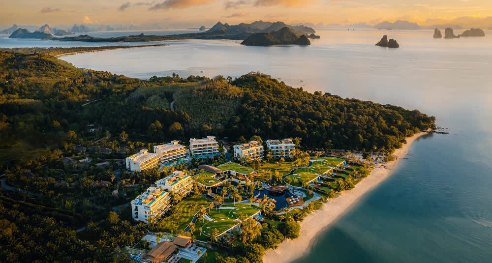 Aerial view of Anantara Koh Yao Yai Resort & Villas 