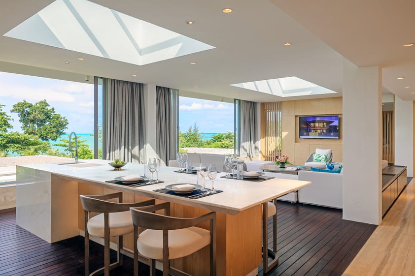 A guest room at Anantara Desaru Coast Resort & Villas.