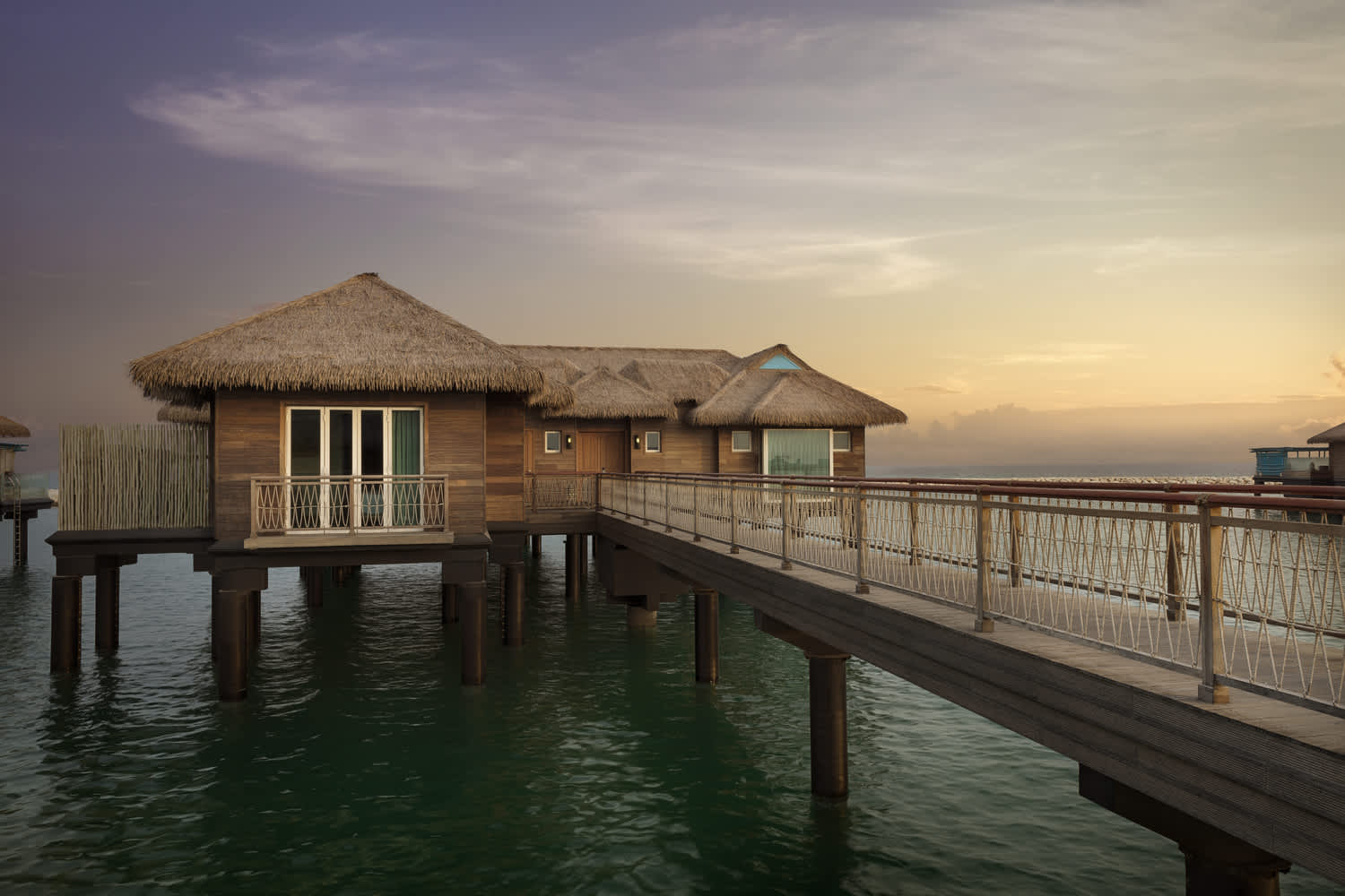 The overwater villa at Banana Island Resort Doha by Anantara.