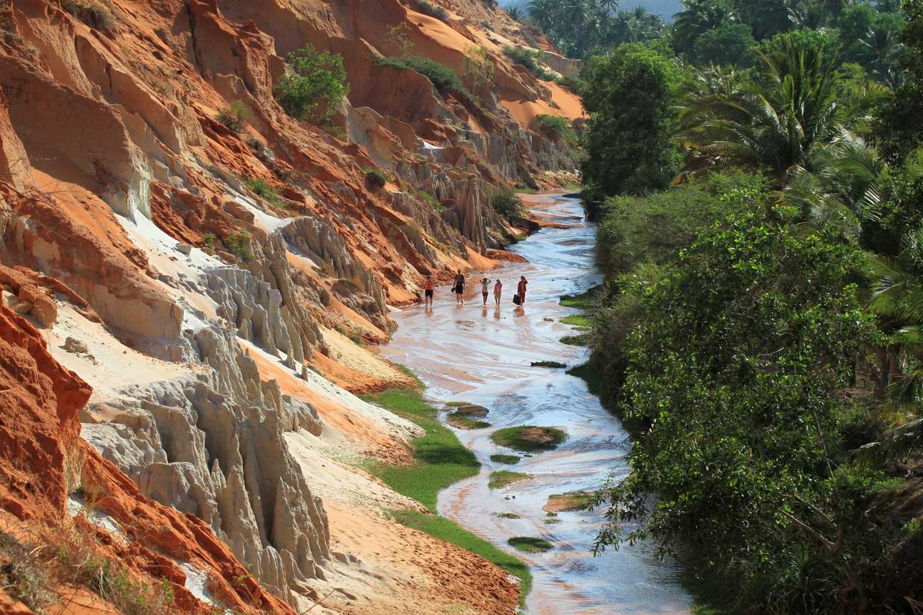 trek through the Fairy Stream at Mui Ne in Vietnam