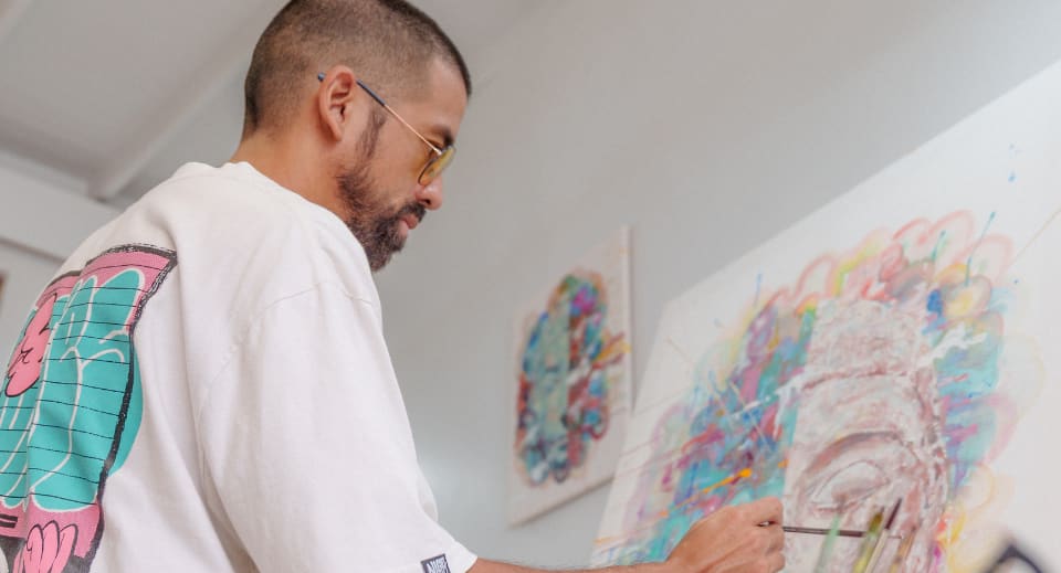 Discovering the Maldives through art with FONKi