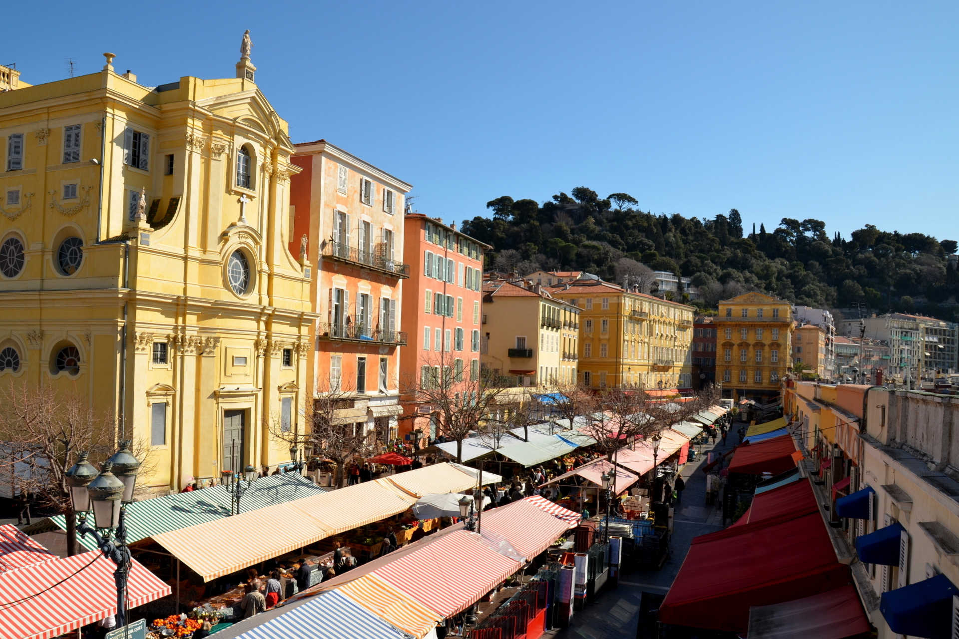 Food in Nice is a mixture of Mediterranean and French cuisine