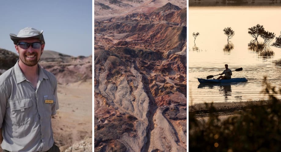 Mark, Sir Bani Yas Mountains and nature