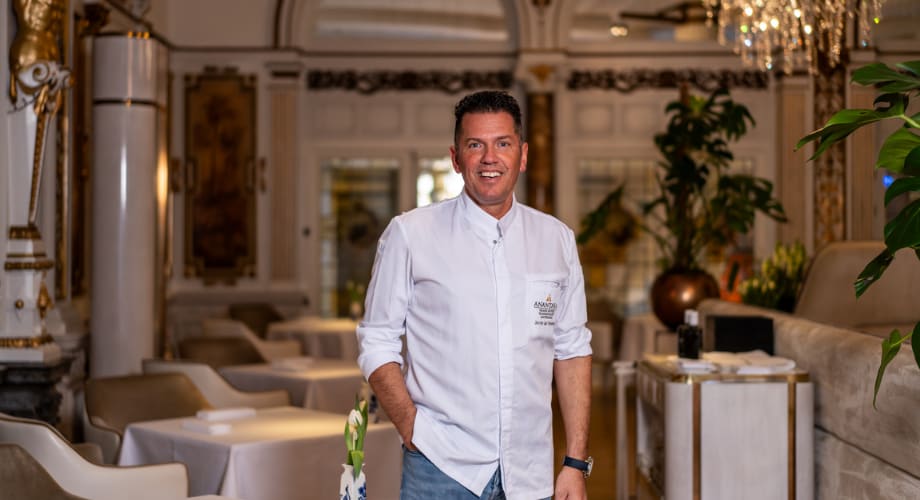 Chef Jacob Jan Boerma -  Culinary mastermind behind Amsterdam's Michelin-starred The White Room