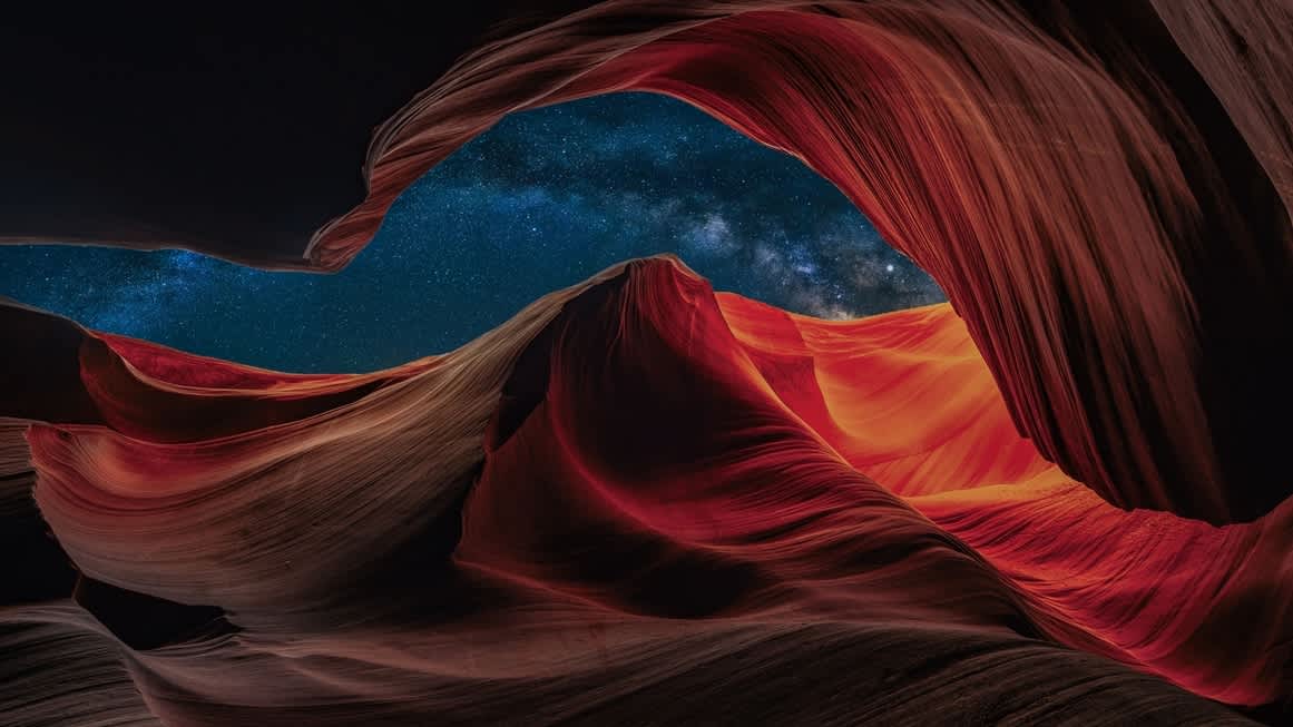 Stargazing in the US, Flagstaff, Arizona 