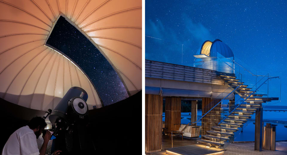 Stargazing in Maldives