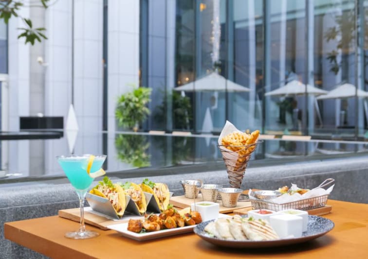 Nine7One Courtyard Food and Drinks