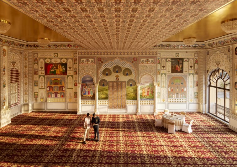 Anantara Jewel Bagh Jaipur Rang Mahal Meeting space