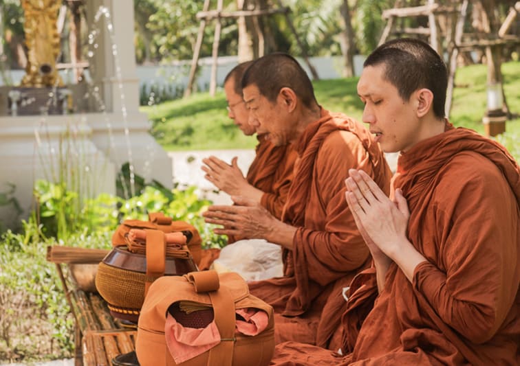 monks chanting