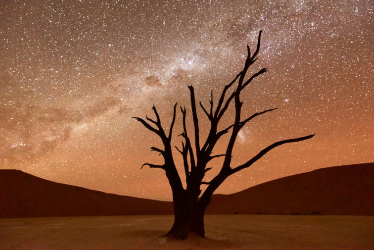 Stargazing in Namibia