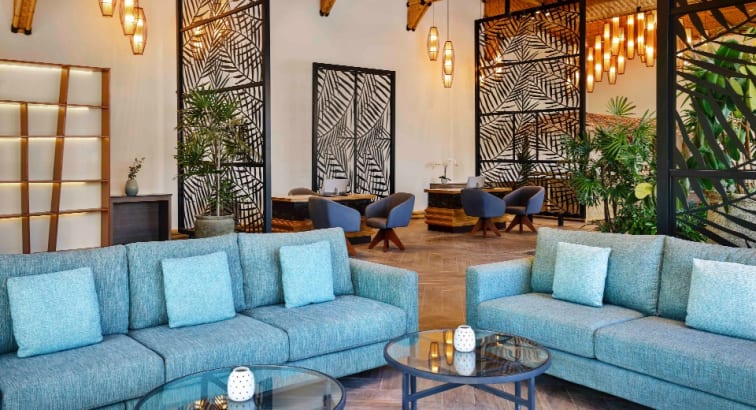 Grand House, Lounge in Anantara World Islands Dubai Resort, UAE
