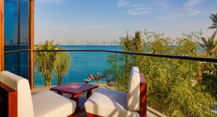 Luna Bar in Anantara World Islands Dubai Resort, UAE